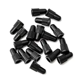 Ventieldopjes Fiets & Auto - Presta Ventiel Dopje - 4 Stuks - Zwart