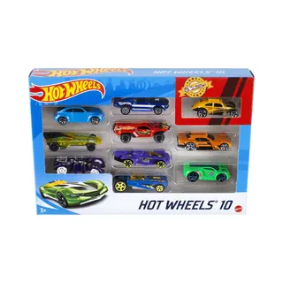 Hot Wheels Set mit 10Fahrzeugen im Maßstab 1:64 für Sammler und Kinder