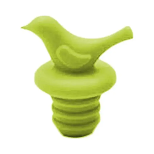 Flessenstop - Vogel Groen - Wijnstopper - LeuksteWinkeltje thumbnail