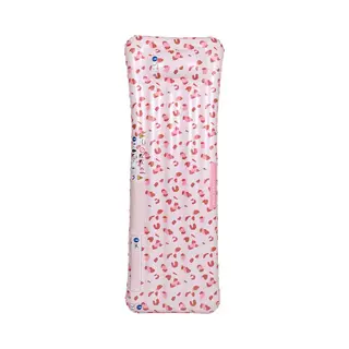 Swim Essentials Roze Panterprint Luxe Luchtbed