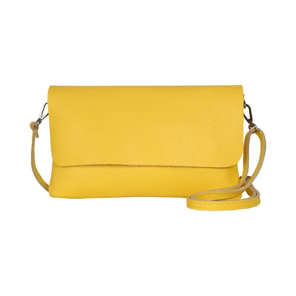 Ambra Moda GLX11 - Crossbodytas, Clutch, Telefoontas Van Echt Leer Met Afneembaar En Verstelbare Schouderriem, Passend Voor Mobiele Telefoons En thumbnail