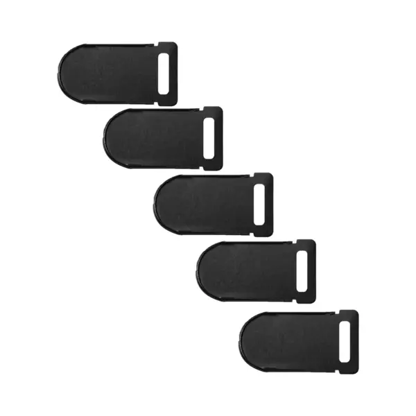 Webcam Cover 5 Pack - Privacy Webcam Covers - Camera Blocker - Webcam Schuifje - Zwart thumbnail