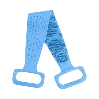 Rugeerr Scrubber - Doucheborstel - Lange Lichaamsborstel - Dubbelzijdig Design - 70CM - Rugborstel - Krabber - Douche - Bad - Badborstel - Rug Krabber