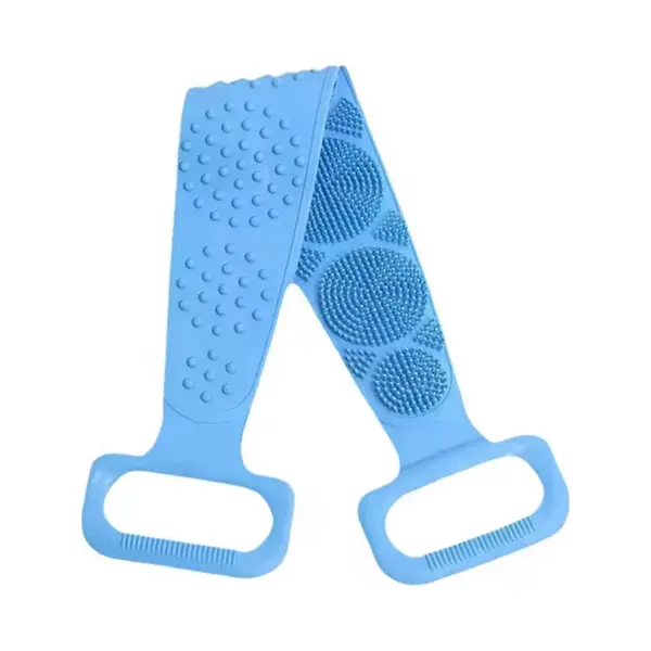 Rugeerr Scrubber - Doucheborstel - Lange Lichaamsborstel - Dubbelzijdig Design - 70CM - Rugborstel - Krabber - Douche - Bad - Badborstel - Rug Krabber thumbnail