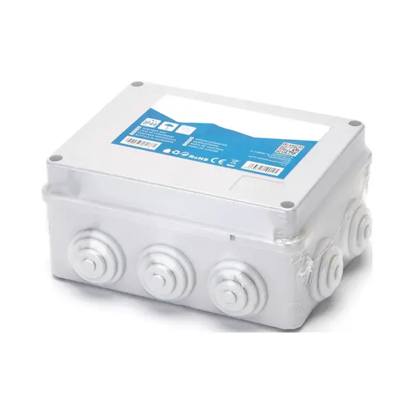 Bes Led Lasdoos - Kabeldoos - Aigi Lassy - Rechthoek - Opbouw - 150x110x70mm - IP44 - Grijs thumbnail