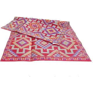 Casamariabreda.nl Plastic Vloerkleed-buitenkleed 180x270cm Multi Aztec