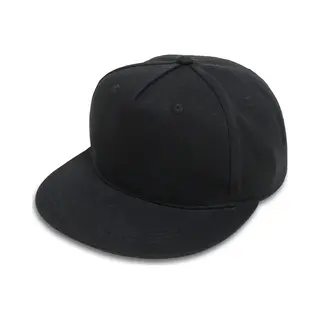 Mylinsé Petje Kind - Zwart - "Flat Cap"- Maat 52 (2-4 Jaar)
