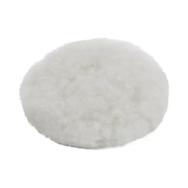 150 Mm Lamswollen Polijstschijf, Polijstkussen Met Klittenband thumbnail