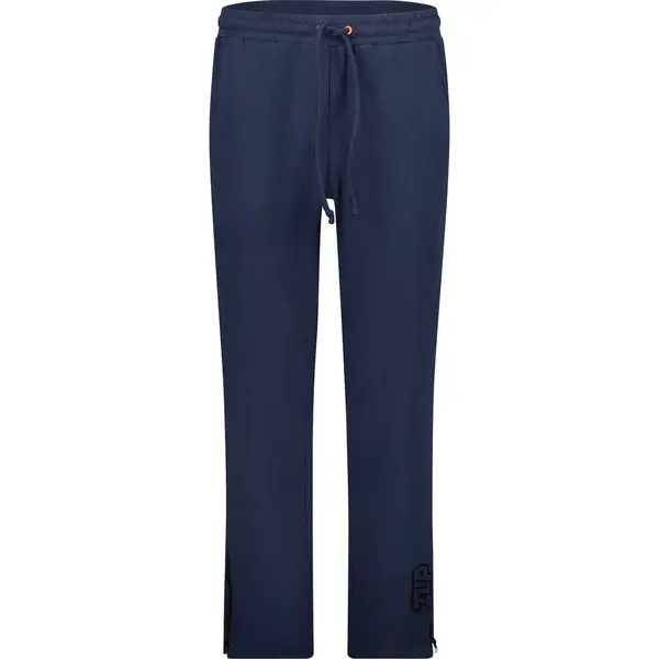 2ZiP Smart Sport Fashion 2ZiP Joggingbroek Met Doorlopende Ritsen - Junior Unisex - Donkerblauw - Maat 134-140 thumbnail