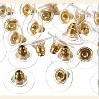 Charme Bijoux 25 Stuks- Oorbel Achterkantjes- Stoppers- Goudkleurig