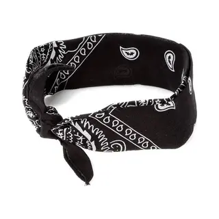 Bandana / Kleine Sjaal Zwart - Wit