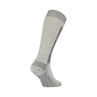 Soga 2-Pack Dikke Merino Wollen Kniekousen Met Badstof Voering S6 - Unisex - Grijs - Maat 46-48