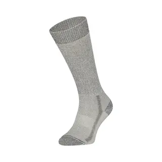 Soga 2-Pack Merino Wollen Kniekousen Met Badstof Voering S8 - Unisex - Grijs - Maat 43-45