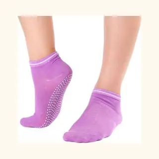 Anti Slip Yoga Sokken Paars - Maar Ook Voor Pilates Of Piloxing!