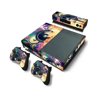 Xbox One Sticker | Xbox One Console Skin | Music | Xbox One Muziek Skin Sticker | Console Skin + 2 Controller Skins