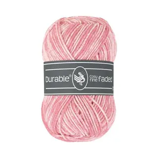 Durable Cosy Fine Faded Flamingo Pink (229) - Acryl En Katoen Garen Tie-dye - 5 Bollen Van 50 Gram