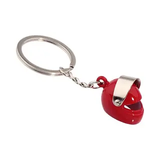 Sleutelhanger - Scooterhelm - Rood - Integraalhelm - Motorhelm - Mooie Accessoire