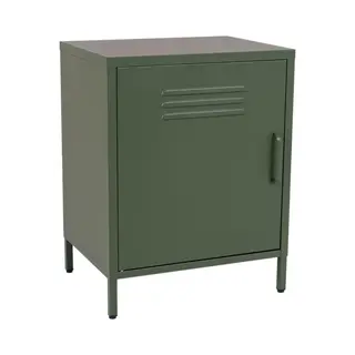 MaximaVida Metalen Lockerkastje Finn 52 X 40 X 67 Cm Olijfgroen
