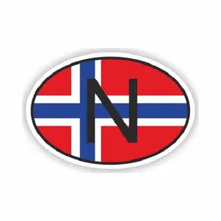 AuBor ®. Landsticker (N) Noorwegen