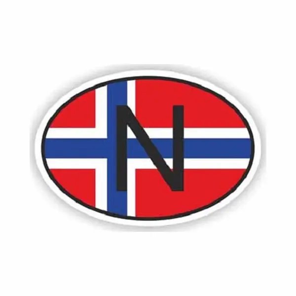 AuBor ®. Landsticker (N) Noorwegen thumbnail