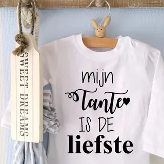 Shirt Liefste Tante Wit