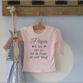 Shirt Papa Tekst Is De Liefste /beste