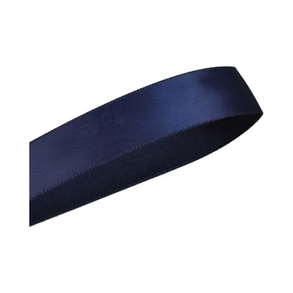 Satijn Lint 3, 8cm - Marine (370) - Dubbelzijdige Kwaliteit - Rol 22, 85 Meter thumbnail