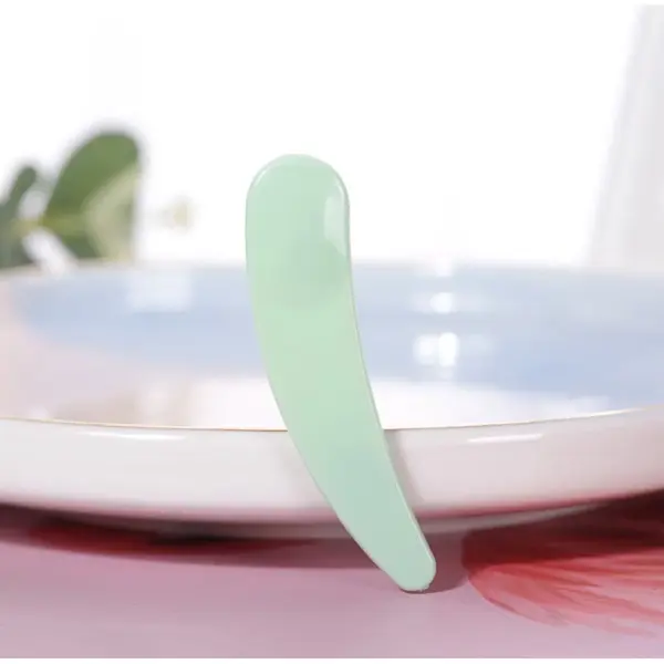 10 Stuks - Cosmetische Spatels - Crème - Make Up Stokjes - Make Up Gadgets - Smeerspatels Voor Make Up - Maskerkwast - Groen thumbnail