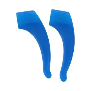 Anti-slip Oorhaakjes - Brilhaakjes – Siliconen - Bescherm Je Bril - Antislip Pootjes - Voor Kinderen En Volwassenen – 1 Paar – Blauw