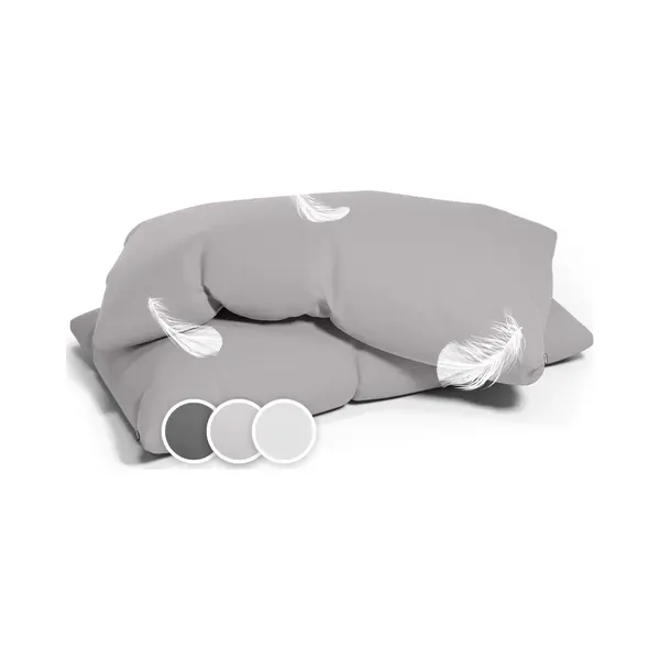 Sleepwise Soft Wonder-Edition Kussenslopen Set Van 2 40x80cm Microvezel thumbnail