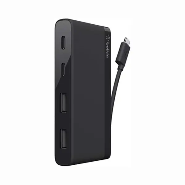 Belkin F4U090btBLK 5000 Mbit/s Schwarz thumbnail