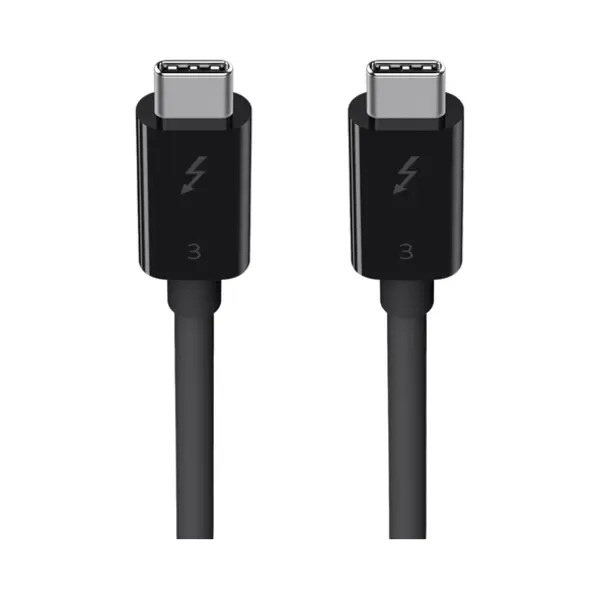 Belkin F2CD084bt0.8MBK 0,8 m 40 Gbit/s Schwarz thumbnail