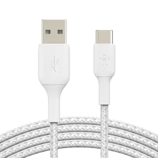 Belkin BoostCharge Usb Kabel 2 m Usb A Usb C Weiß