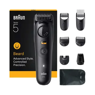 Braun BeardTrimmer 5 BT5560 beard trimmer Battery 40 2 cm Wet & Dry Black