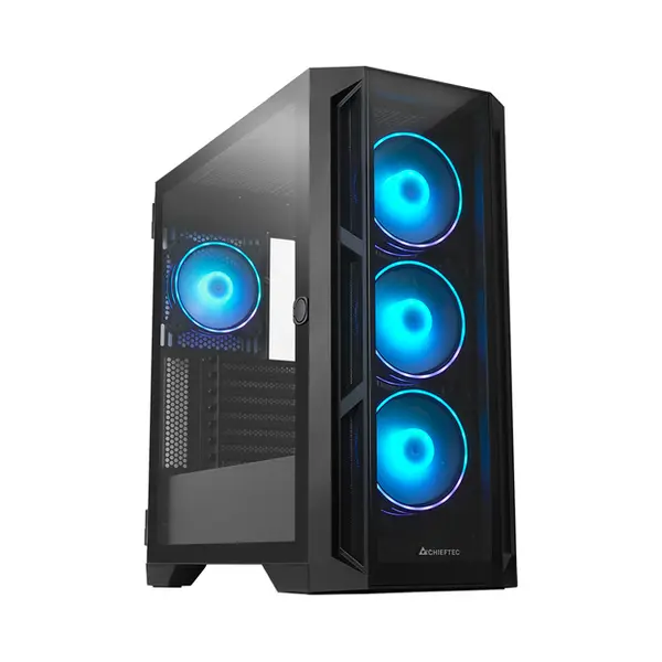 Chieftec Apex Ga-01B-Tg-Op Atx Midi Tower Schwarz thumbnail
