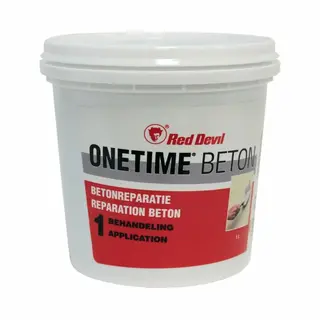 Red Devil Onetime Beton - Wit - 4L