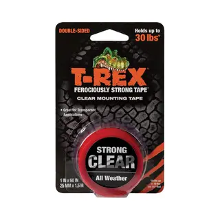 Shurtape 285664 T-Rex Clear Mounting Tape 25mm X 1.5m