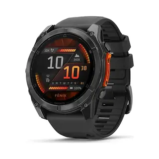 Garmin Fenix 8 3.56 cm (1.4") Amoled 51 mm Digital 454 x 454 pixels Touchscreen Grey Wi-Fi Gps (satellite)