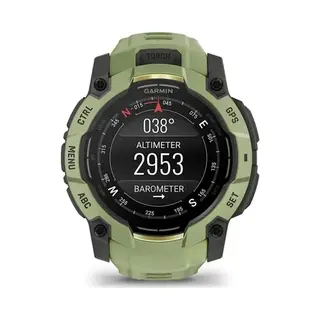 Garmin Instinct 3 Amoled 3,3 cm (1.3") 50 mm Digital 416 x 416 Pixel Touchscreen Grün, Grau Gps