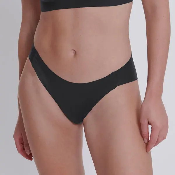 Sloggi Zero Feel 2.0 High Leg Dames Onderbroek - Zwart - Maat L thumbnail