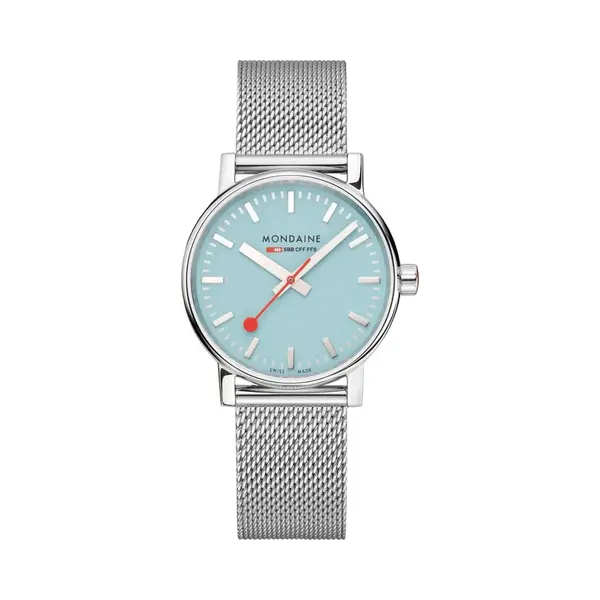 Mondaine Evo2 Mens Analogue Quartz Watch With Stainless Steel Bracelet Mse.35140.Sm thumbnail