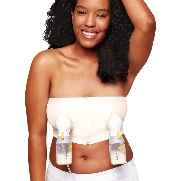 Medela Hands-Free Abpump-Bustier – Einfaches Abpumpen Mit Adaptivem Stretch Einfachen Milchfluss thumbnail