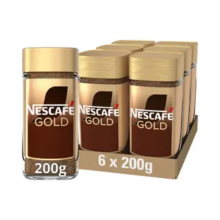 Nescafé Gold Oploskoffie - 6 Potten X 200g