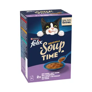 Felix Soup Time Original 6 X 48 G - Gemischte Vielfalt