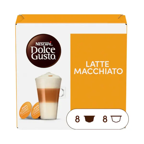 Nescafé Dolce Gusto Latte Macchiato Koffiecapsule 16 stuk(s) thumbnail
