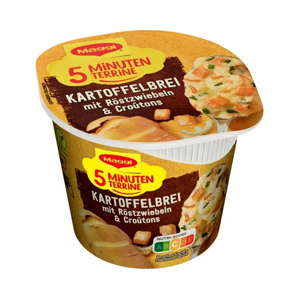 Maggi 5-Minuten-Terrine Kartoffelbrei Mit Röstzwiebeln 56 G thumbnail