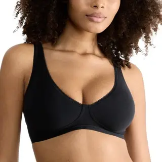 Sloggi Basic + Zachte Beha Voor Dames, Zwart., 100B