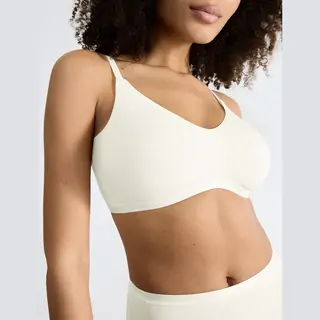 Sloggi Go Daily Dames Zachte Katoenen Beha, Zijdewit, Xl
