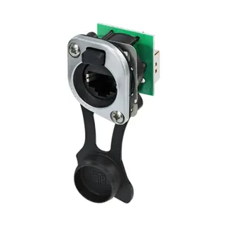 Neutrik NE8FDP-Top Drahtverbinder CuSn8 Schwarz, Edelstahl