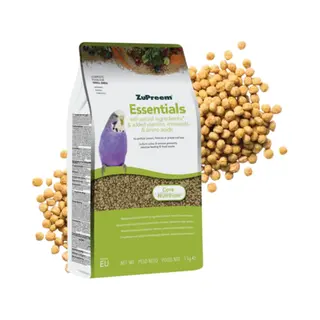 Zupreem Essentials Vogelfutter Für Firmenvögel, Natürliche Inhaltsstoffe, Vogelfutter, Geeignet Für Wellensittiche, Australische Wellensittiche,